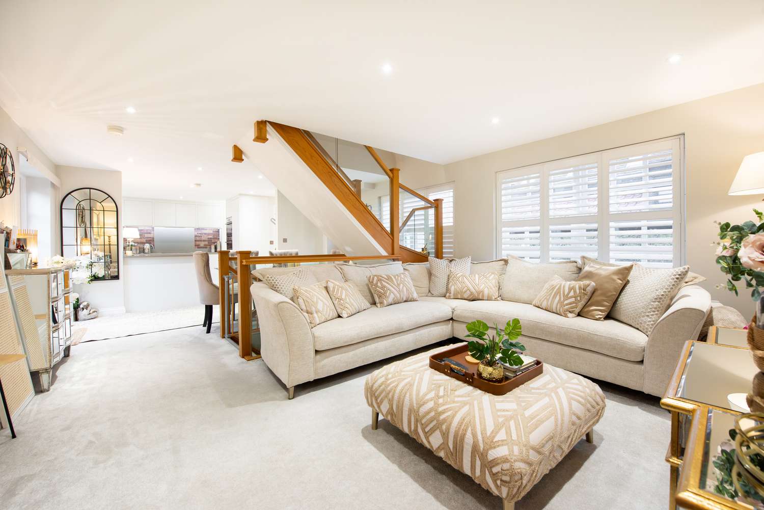 Interior and Carpeting Work